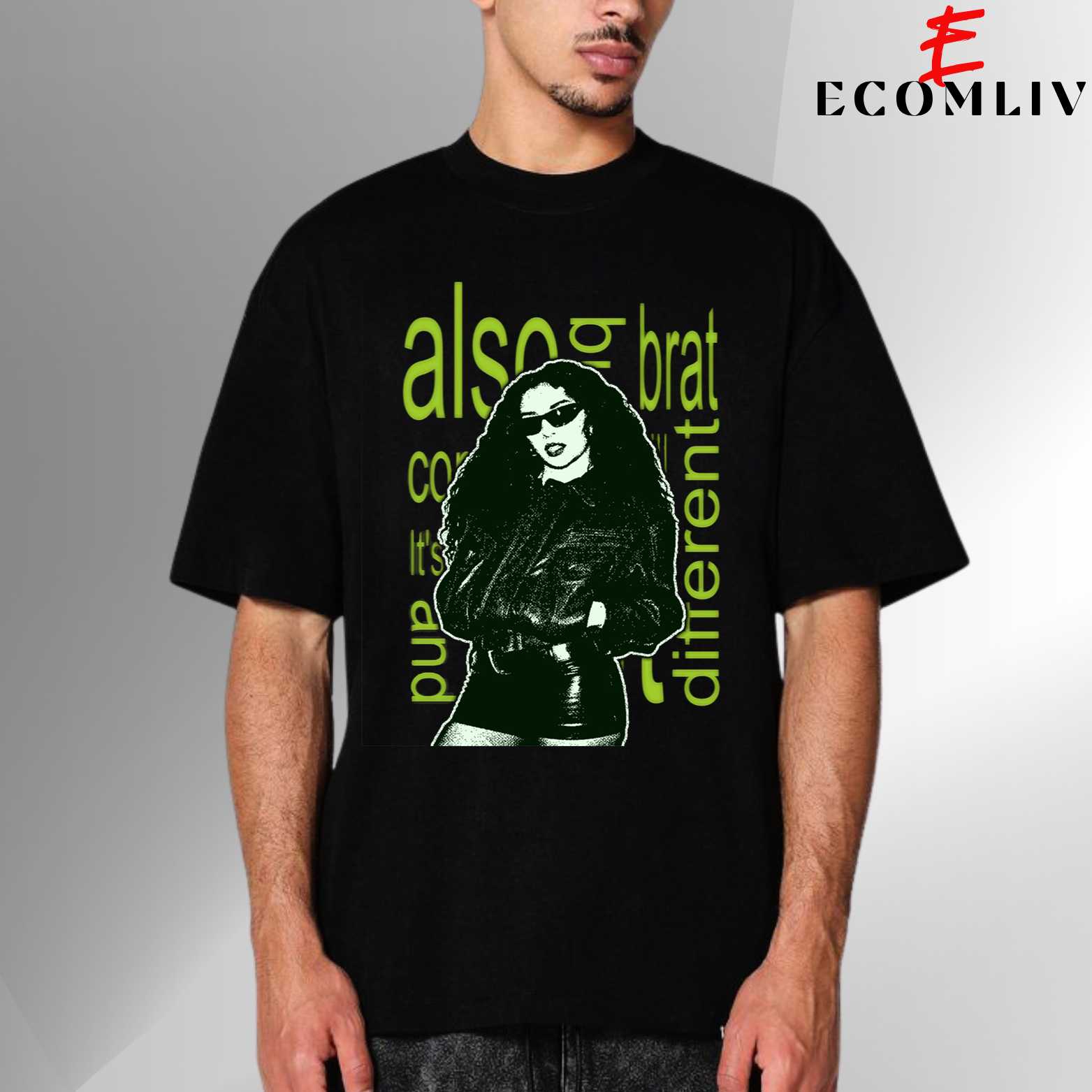 Charli Xcx Brat Album T Shirt, Unisex Streetwear Shirt